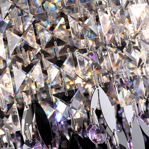 lustre de luxe en cristal lampe à main éclairage de bar luminaire suspendu