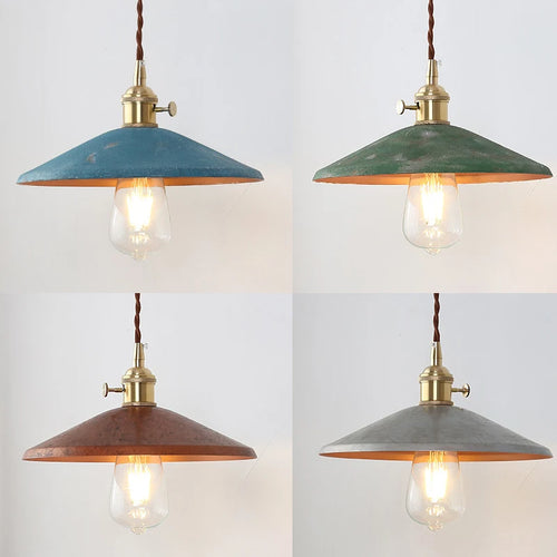 suspension rétro en fer pour décoration d'intérieur moderne