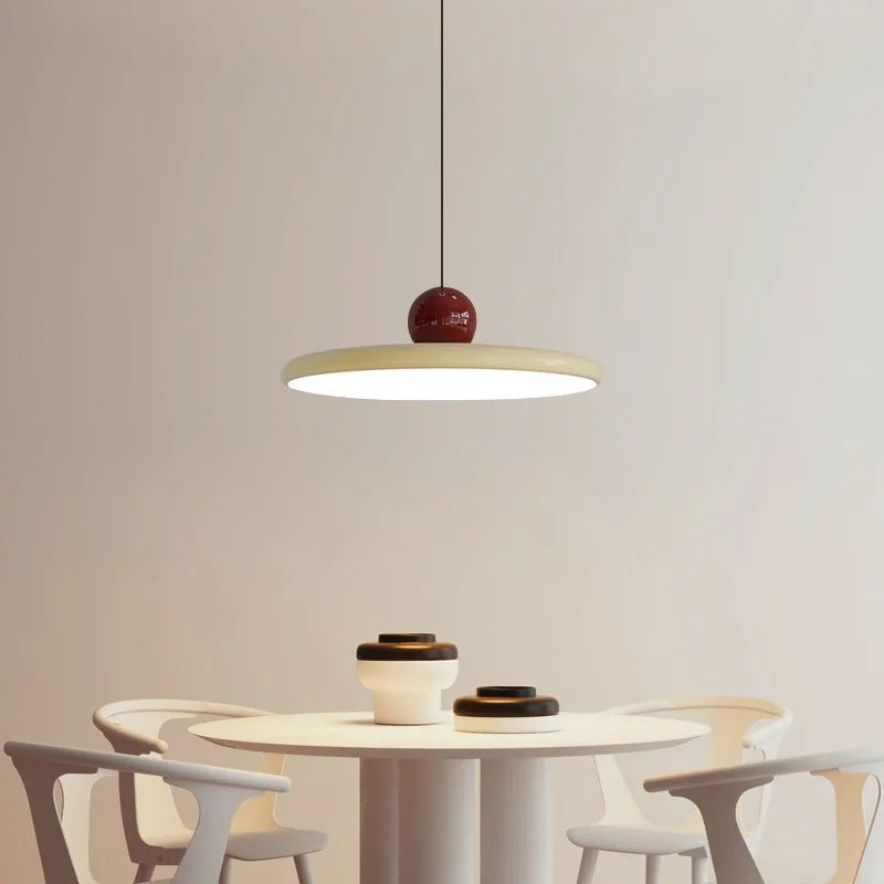 suspension led nordique style soucoupe pour éclairage intérieur