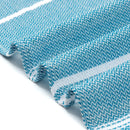 serviette de plage turque rayée coton franges absorbante