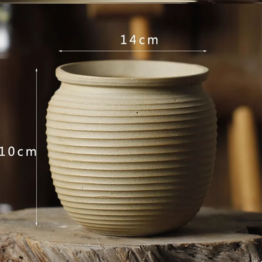 moule en silicone pour pots de fleurs en béton - vue 6 sur 11