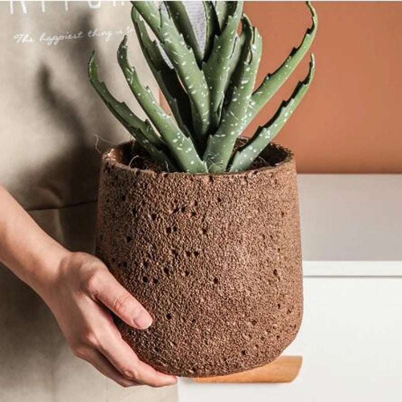 moule en silicone pour pot de fleurs créatif et nordique - vue 10 sur 12