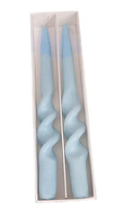 lot de 2 bougies spirales parfumées pour décoration intérieure et mariage