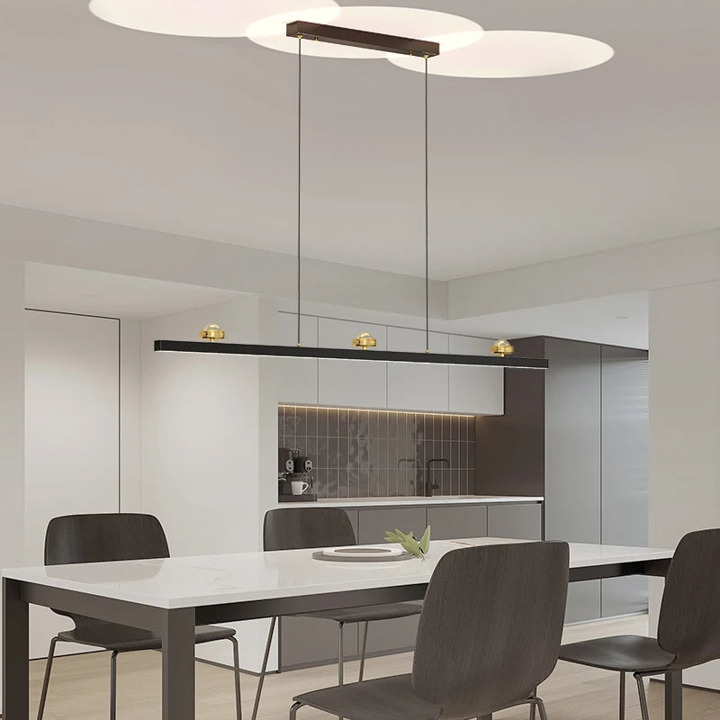 qiyimei lampe suspendue led éclairage intérieur décoration - vue 6 sur 15