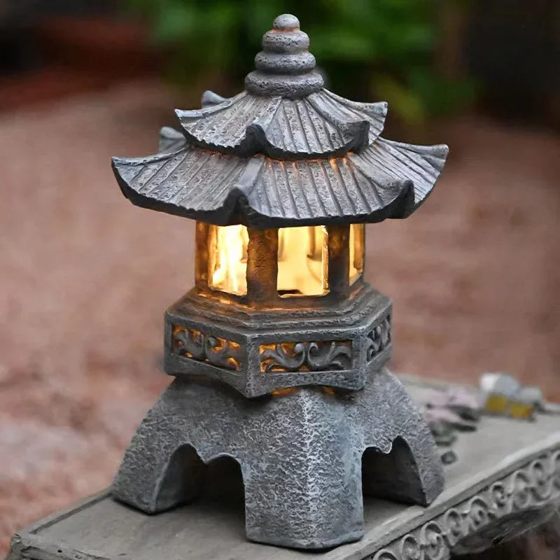 Lampe solaire Led de jardin - vue 3 sur 10
