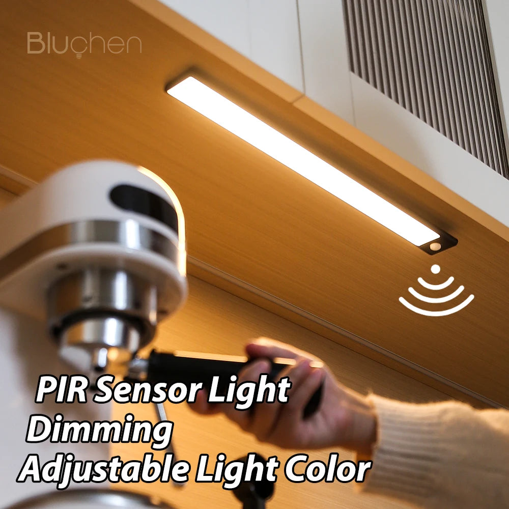 détecteur de mouvement led rechargeable pour armoires cuisine