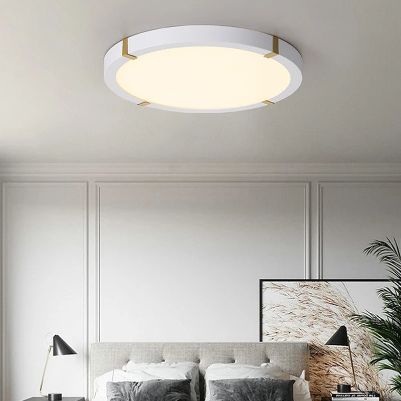 lustre nordique en bois massif avec lumières led simples - vue 6 sur 18