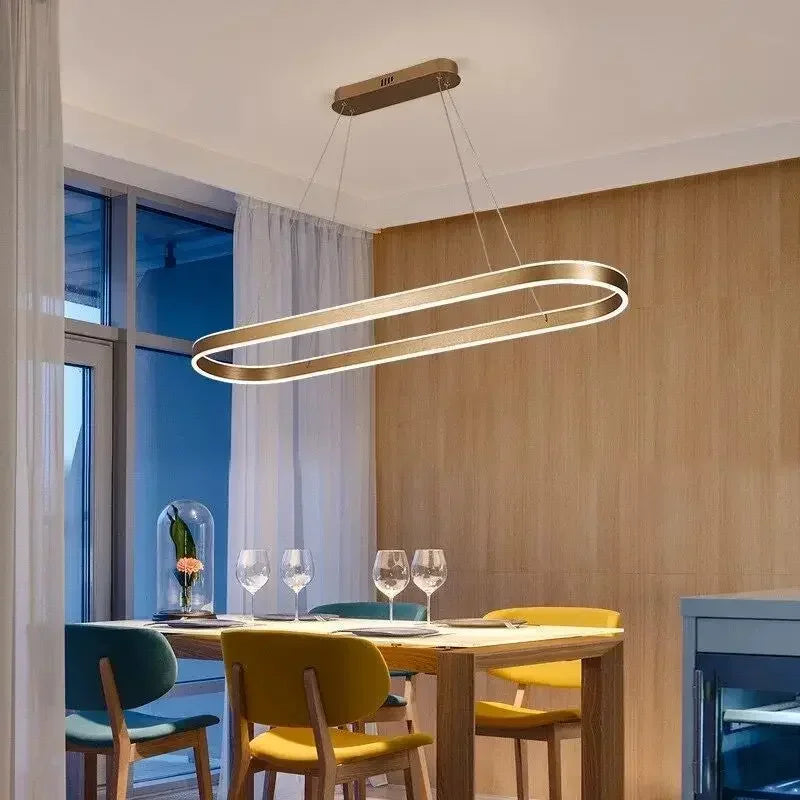 suspension à led moderne pour décoration intérieure élégante - vue 4 sur 19