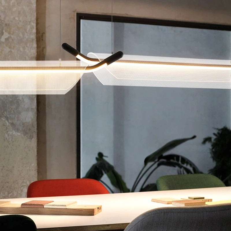 suspension design minimaliste pour restaurant bar moderne - vue 7 sur 18