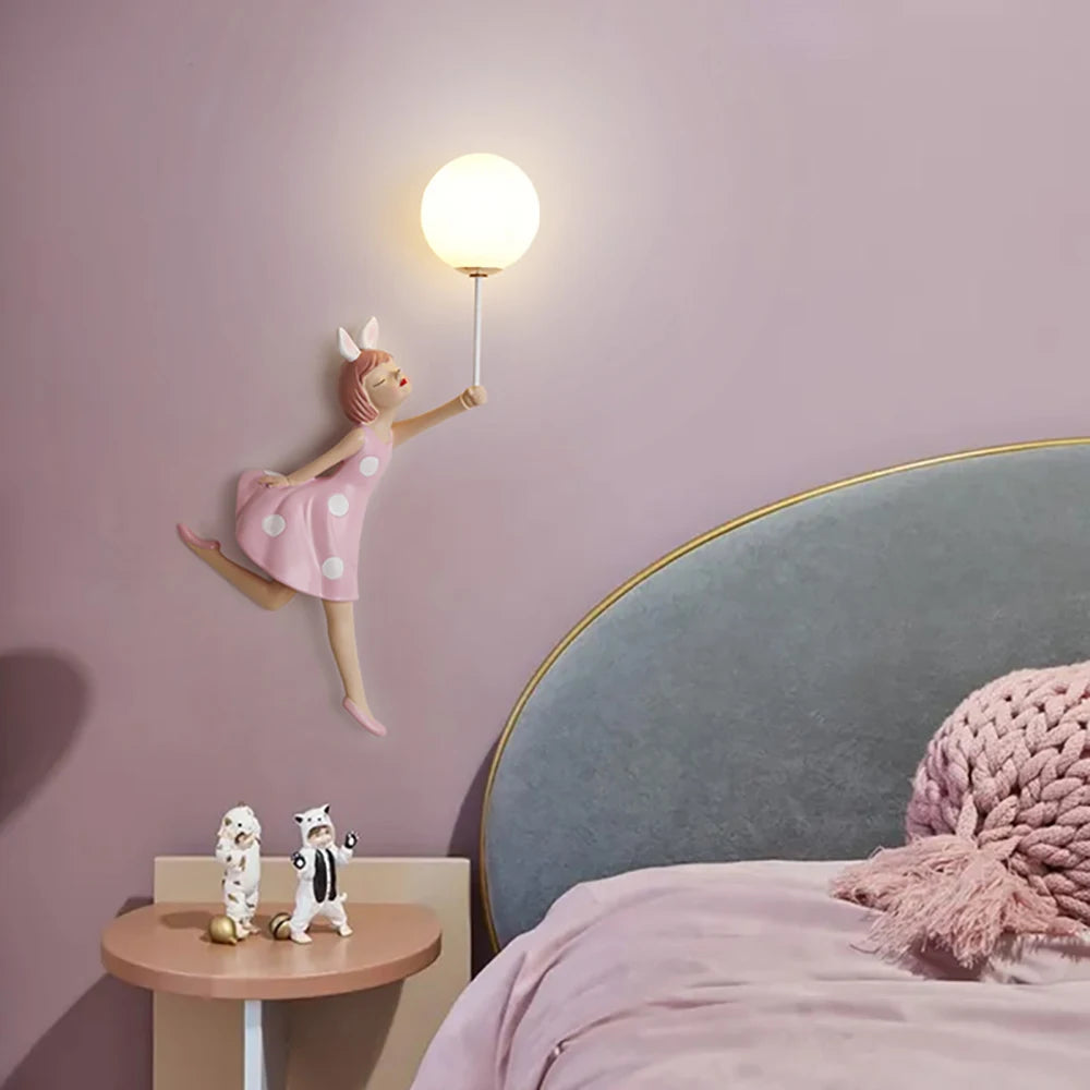 Applique murale 3d dessin animé pour fille décoration chevet - vue 4 sur 15