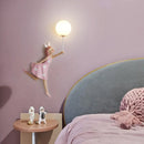 Applique murale 3d dessin animé pour fille décoration chevet