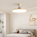 Plafonnier LED nordique en fer crème avec soucoupe volante