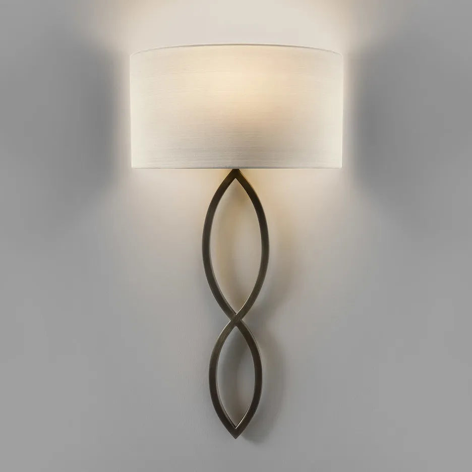 Applique murale LED en tissu créatif Art