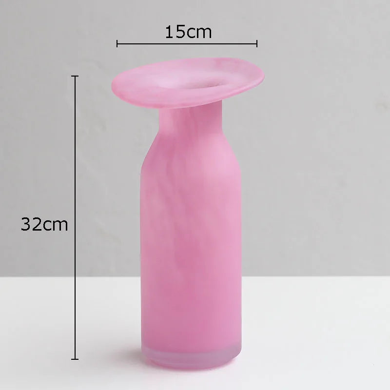 vase en verre pour arrangement floral décoration moderne - vue 8 sur 10