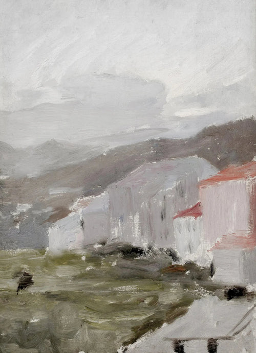 peinture vintage de campagne avec fleurs sauvages décor mural naturel