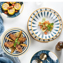 Assiette porcelaine japonaise profonde 18 cm pour soupe