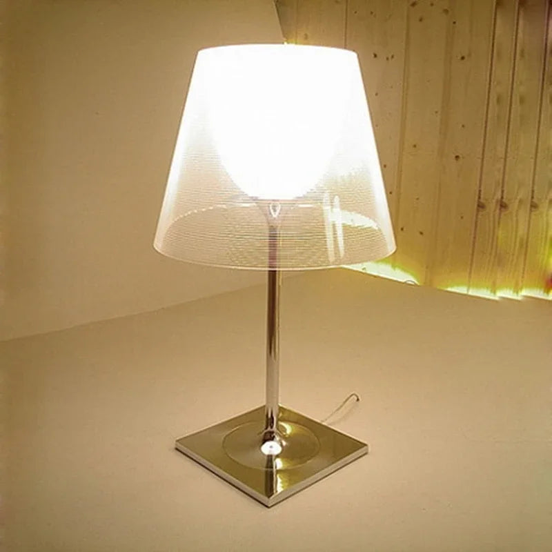 Lampe de Table design italien lampes de Table en acrylique modernes pour salon chambre étude bureau décor lumière Nordc maison lampe de chevet - vue 6 sur 9