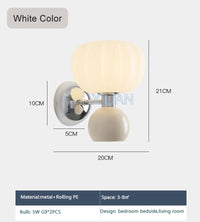 Lampe de chevet applique murale haut/bas