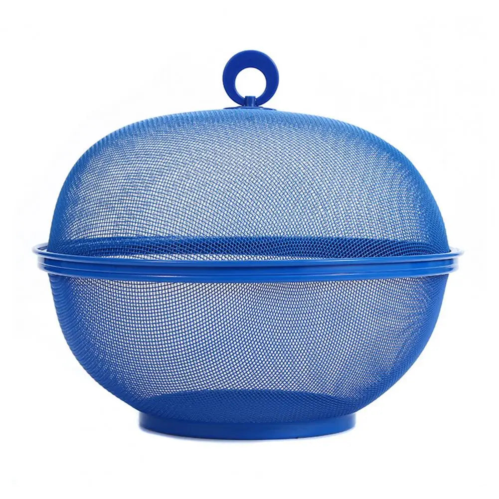 panier à fruits en maille avec couvercle anti-mouches en acier inoxydable - vue 12 sur 12