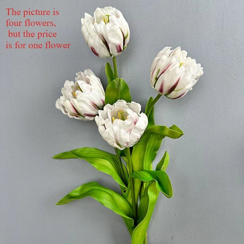 fleurs artificielles tulipes pour décoration festive et vacances