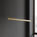 Suspension design scandinave linéaire compendium led longue