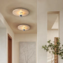 applique murale rétro en pierre naturelle design scandinave à led