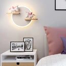 Applique murale Led nordique en forme de dessin animé