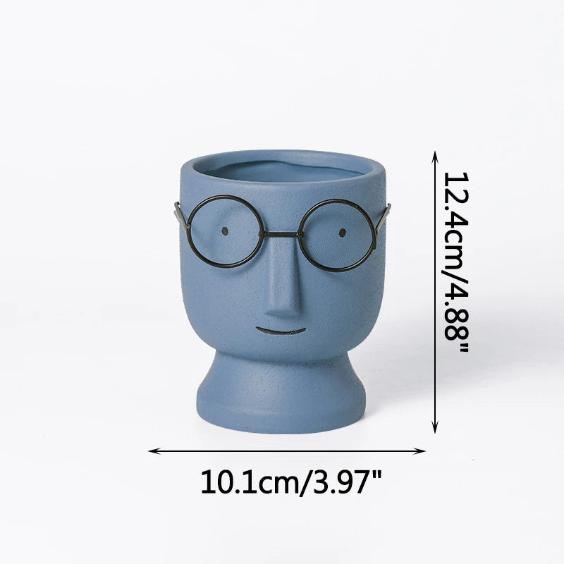 pot à fleurs en céramique mignon design nordique intérieur - vue 17 sur 22