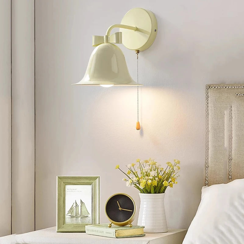 applique murale en forme de corne avec interrupteur led - vue 3 sur 9