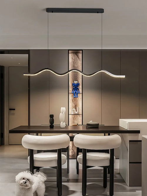 lustre de restaurant moderne minimaliste led luxueux