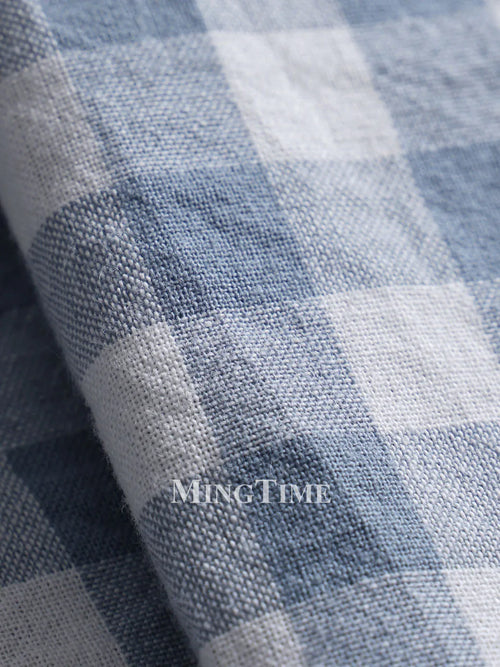 Serviette de table vichy coton style champetre lavable