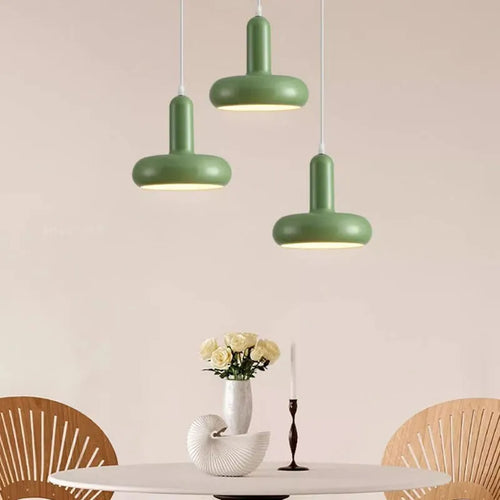 Suspension design colorée Bauhaus