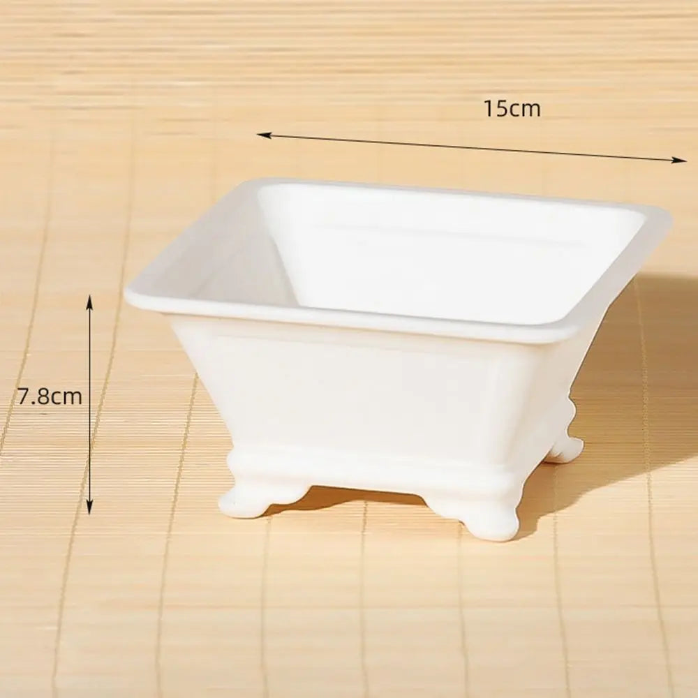 pots de fleurs en argile pour jardinage et bonsaï créatifs - vue 4 sur 12