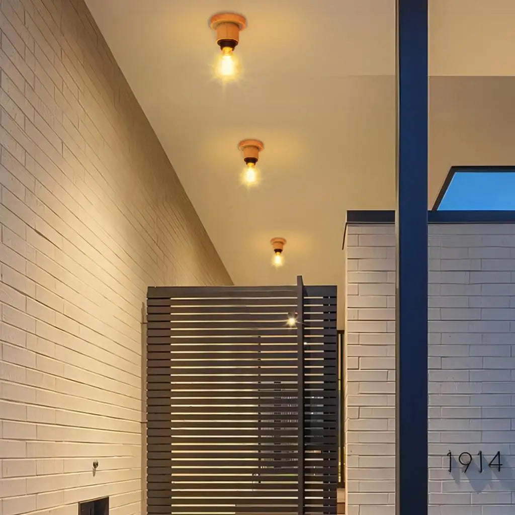 Lampe suspension métal rétro loft - vue 7 sur 9