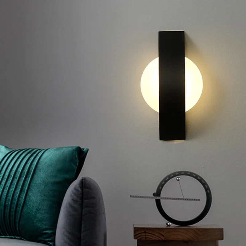 applique murale nordique led pour extérieur et intérieur - vue 9 sur 8