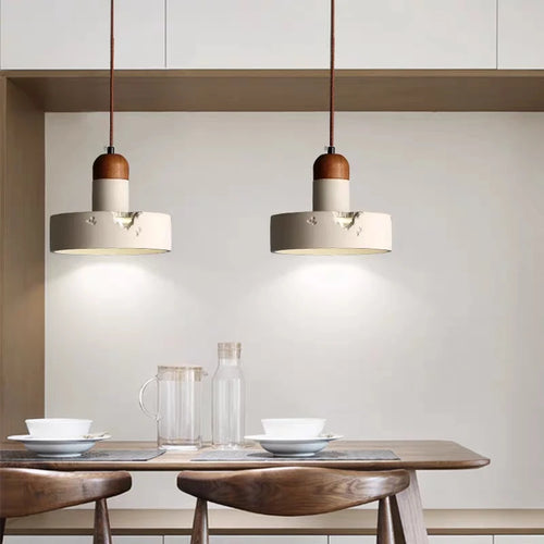 Suspension en ciment de chevet design