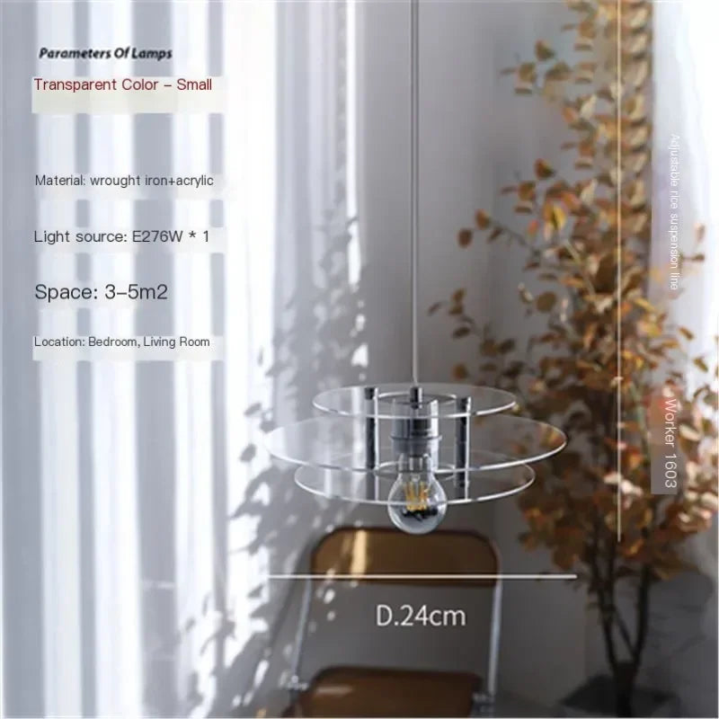 lustre arc-en-ciel soucoupe volante déco rétro pour bar ou restaurant - vue 7 sur 13