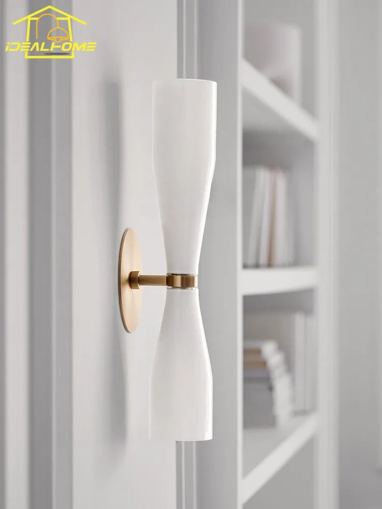 applique murale en cuivre minimaliste pour éclairage intérieur - vue 6 sur 9