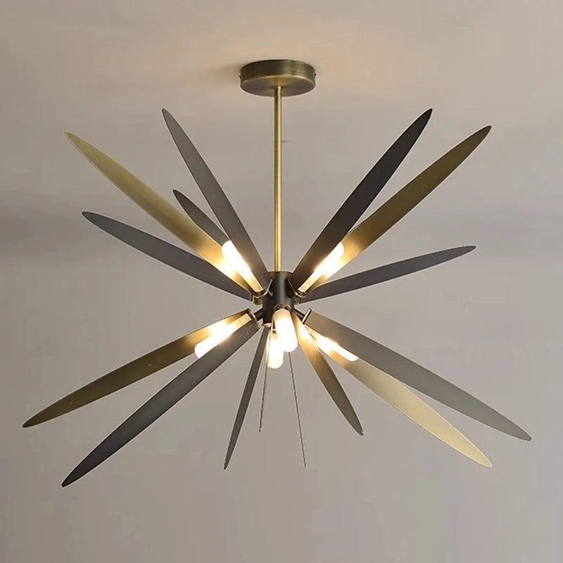 lustre led suspendu décoratif pour éclairage intérieur moderne - vue 6 sur 7