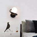 applique murale led moderne boule de verre décoration nordique