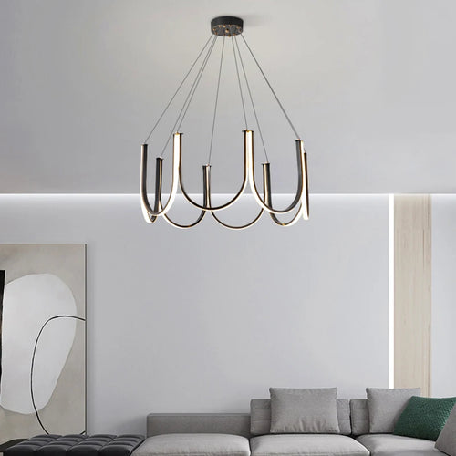 lustre led moderne créatif décoratif pour diverses utilisations
