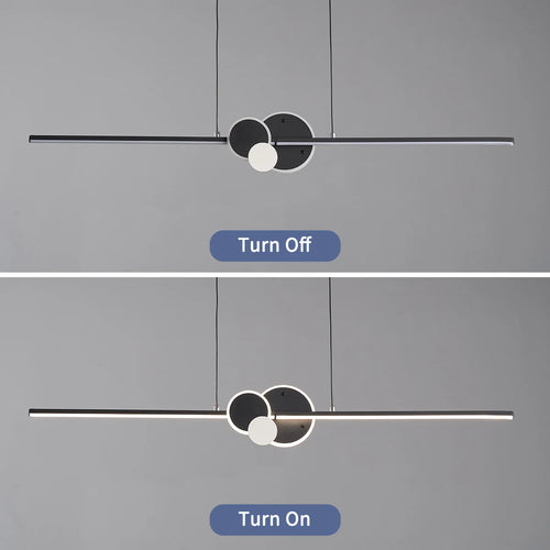 Modern Hanging LED Chandelier Tables, Restaurants, Kitchens, Minimum Ceiling Chandeliers, Home Decorative Lights, Linear
