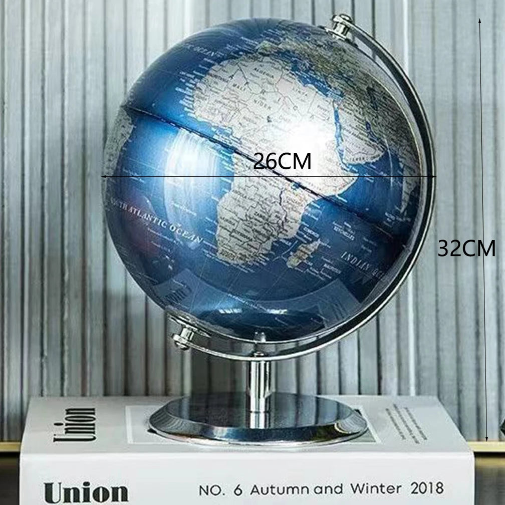 globe rotatif créatif en style européen décoration artisanale - vue 8 sur 8