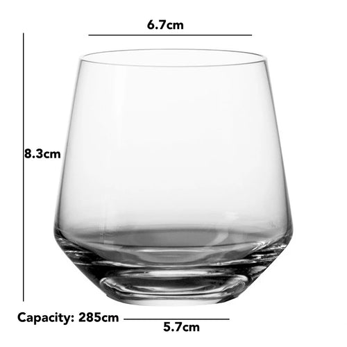 Verres whisky relief épais résistants pour cocktails rhum