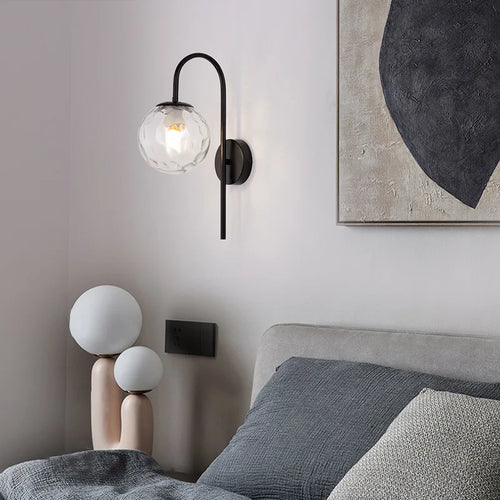 applique murale led boule créative salon couloir