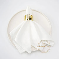 Serviette de table coton lavable lot de 24