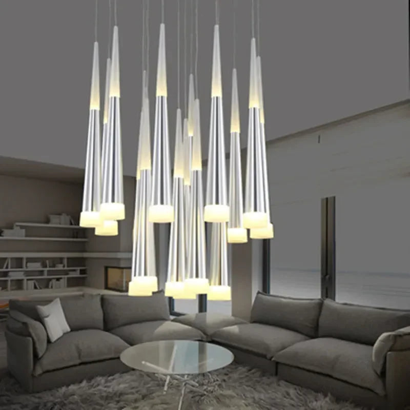 Suspension LED conique design - vue 6 sur 9