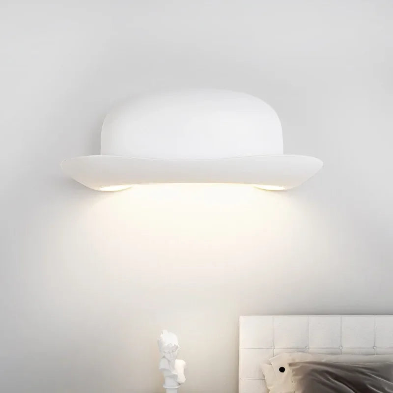 Applique murale LED étanches avec chapeau - vue 5 sur 8