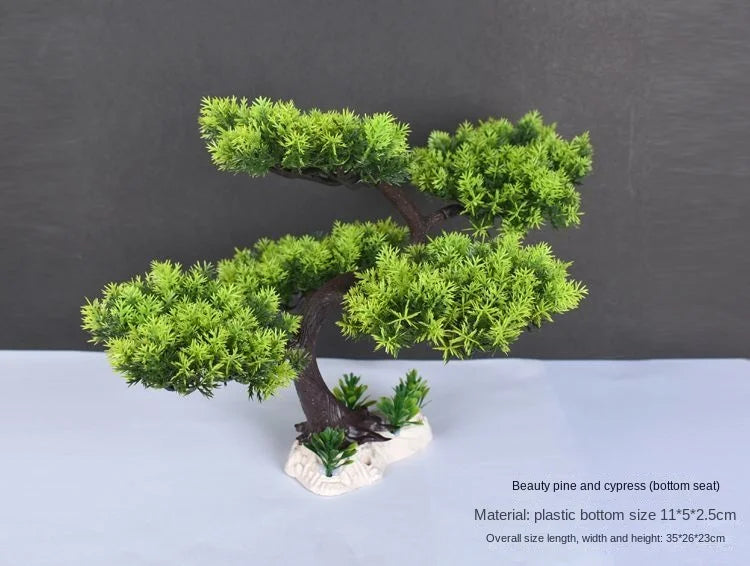 plante artificielle bonsaï en plastique pour décoration intérieure - vue 35 sur 41