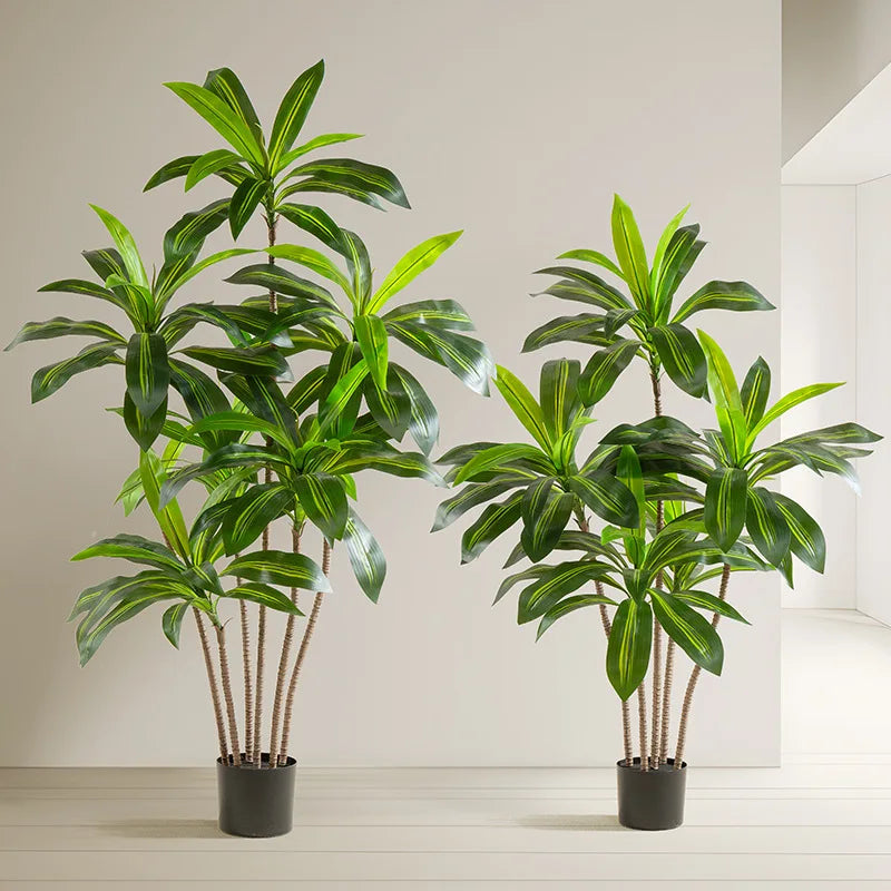 arbre artificiel en pot décoration intérieure verte bois brésilien - vue 2 sur 9